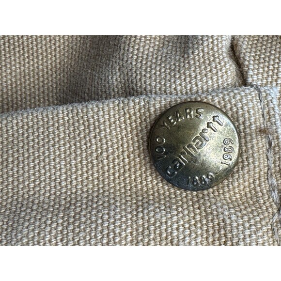 Carhartt 44T Coveralls 996QZ Duck Insulated Quilted Jumpsuit Made In USA Vtg - Picture 11 of 16